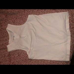 White Emporio Armani sport tank.